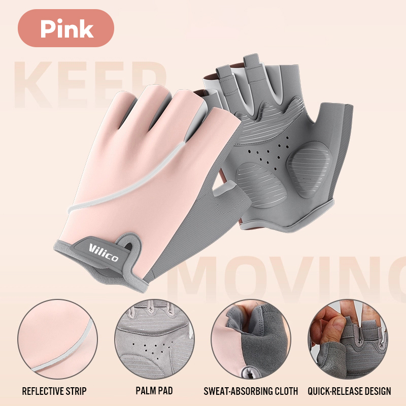 Workout Glove Gym - Guanti da ciclismo estivi traspiranti Guanti