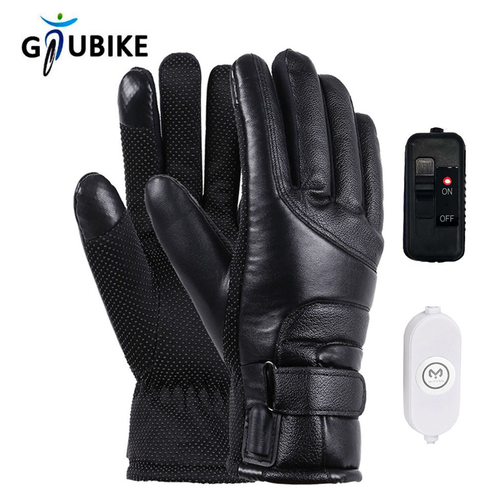 Gardening Glove Waterproof - GTUBIKE Guanti Invernali Elettrici Riscaldati per