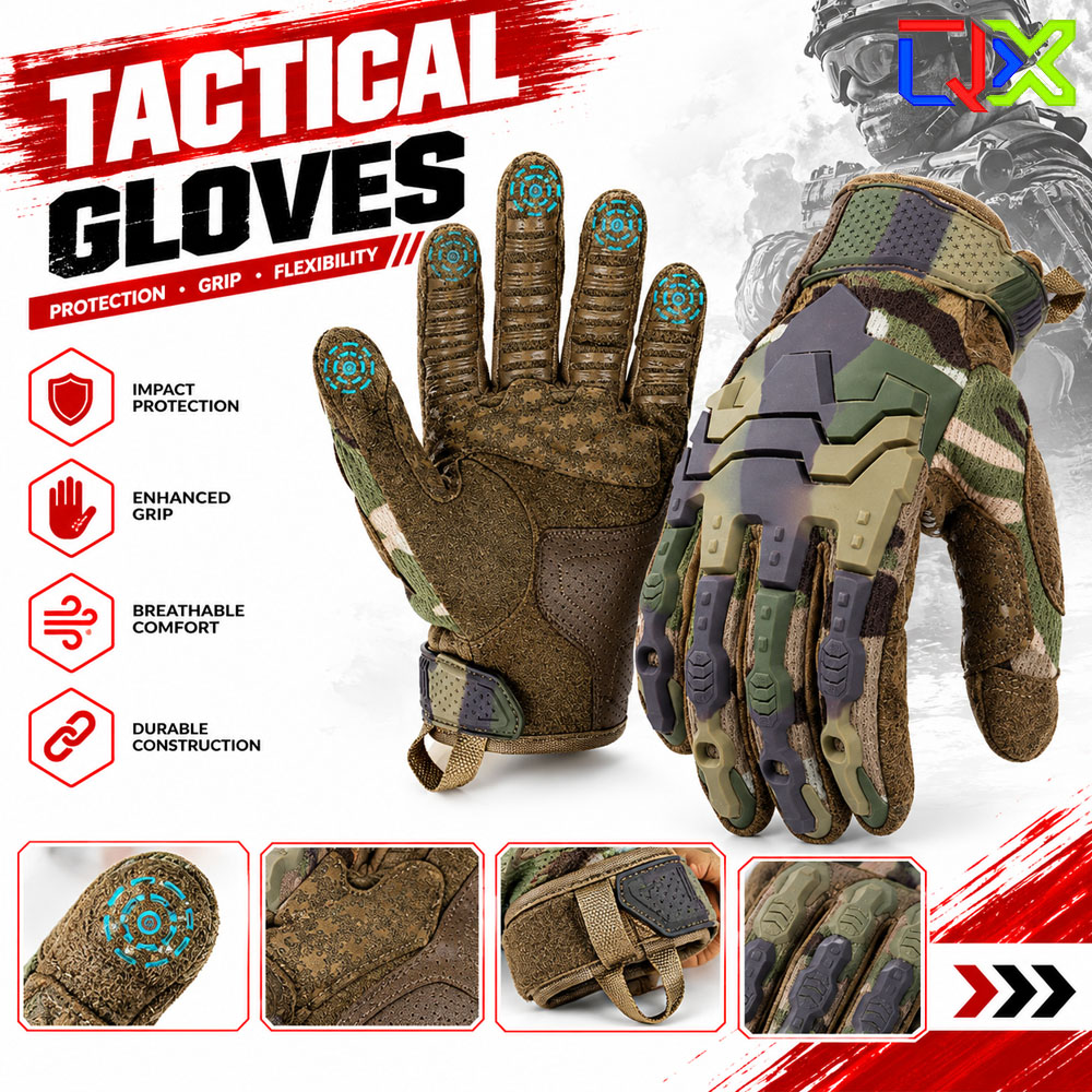 Guanti tattici QX con funziona - Work Glove Impact recensione e prezzo
