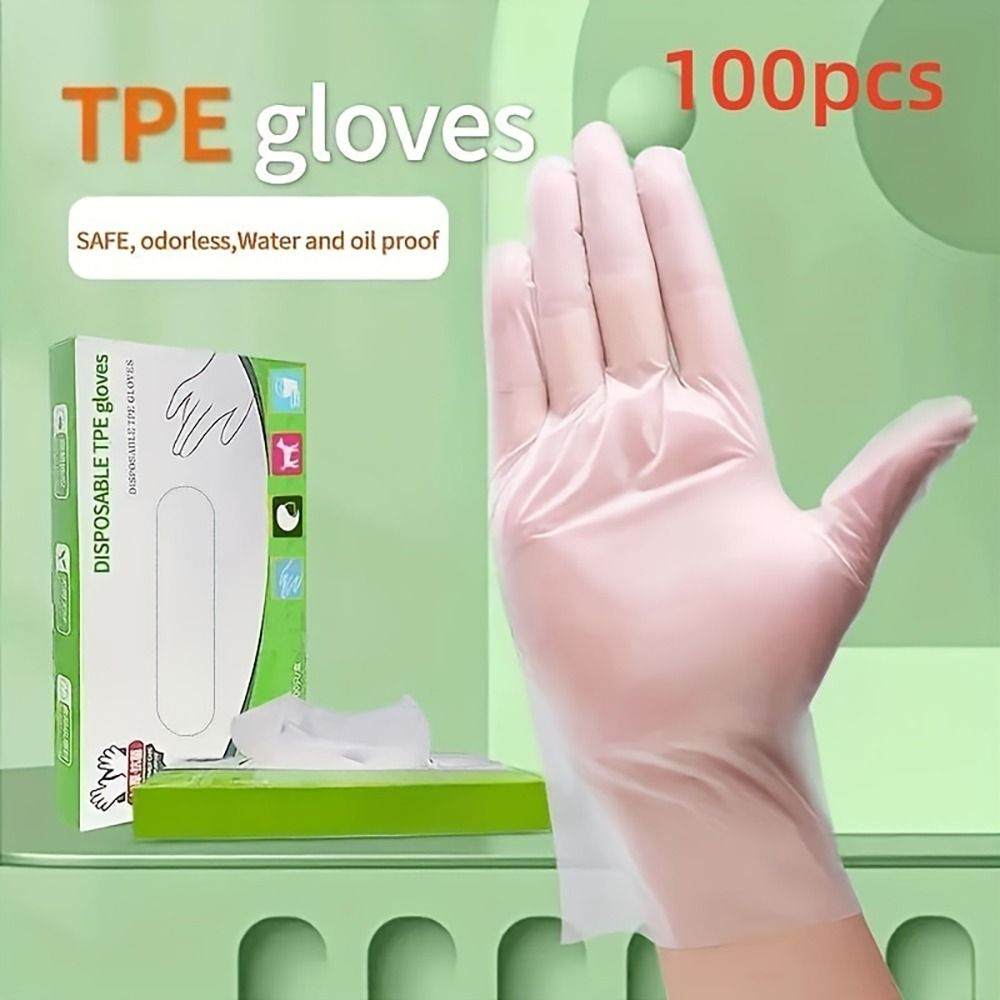 100 pezzi nuovi guanti monouso - Latex Disposable Glove recensione e prezzo