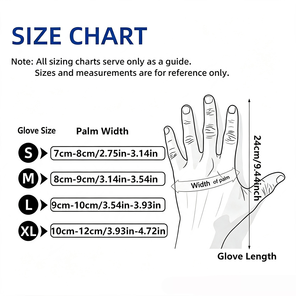 20/30 Pezzi Guanti in Nitrile  - Latex Disposable Glove recensione e prezzo